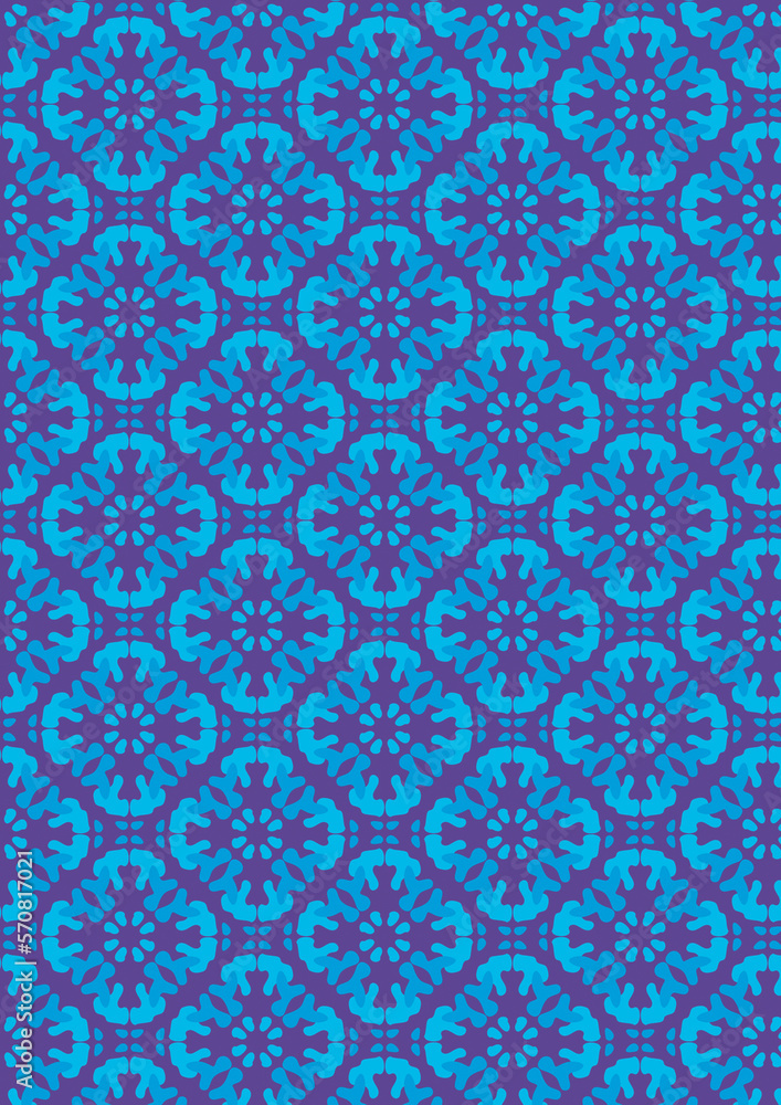 seamless pattern with blue flowers seamless pattern with blue flowers