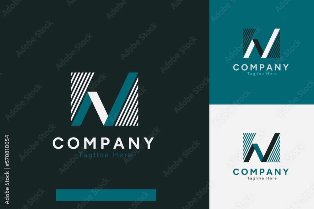 Set of company logo vector design templates with different color styles Set of company logo vector design templates with different color styles