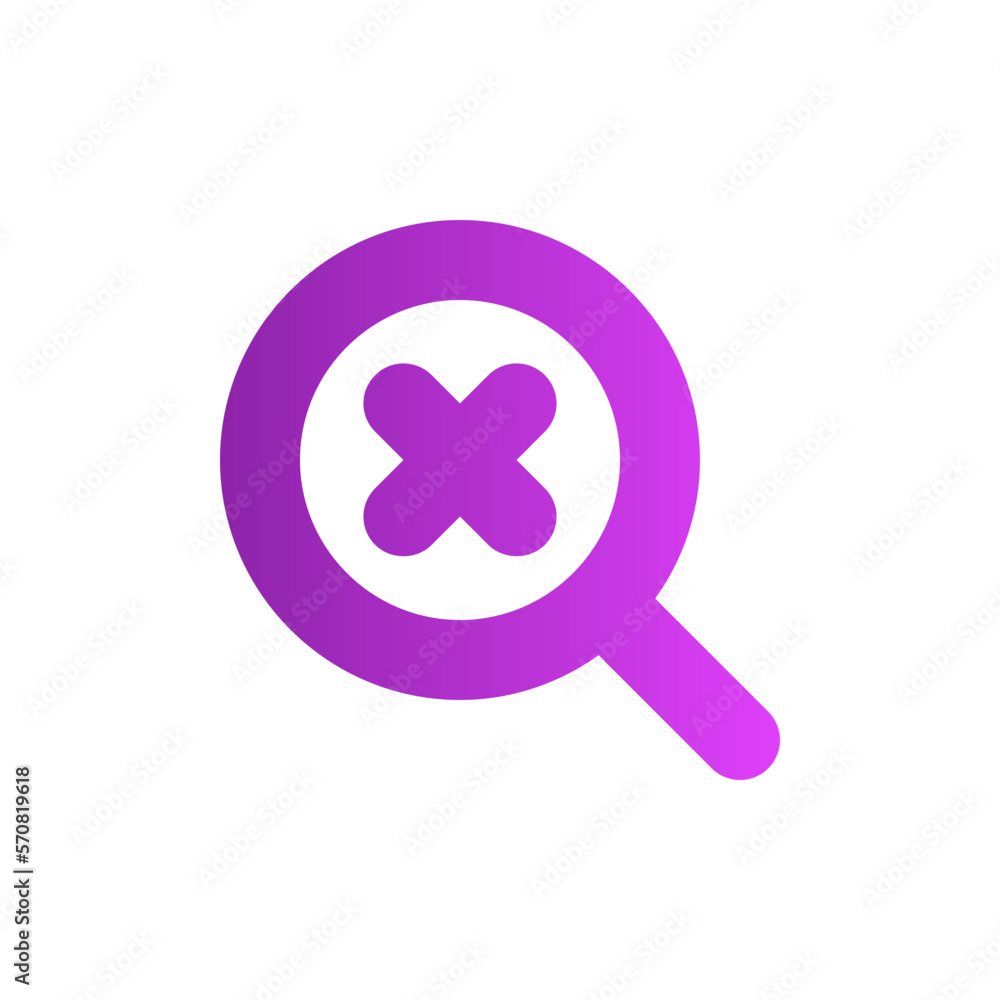 error gradient icon error gradient icon