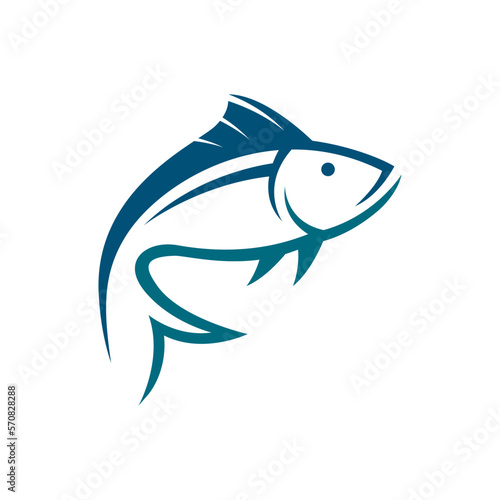 Fish logo images illustration