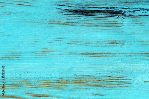 Vintage blue wood background texture. Old painted wood. Blue abstract background