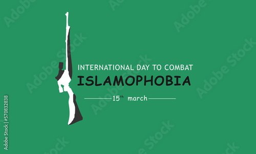 international day to combat islamophobia poster design
