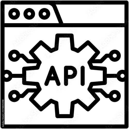 API Line Icon