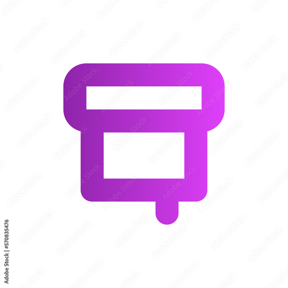 board gradient icon board gradient icon
