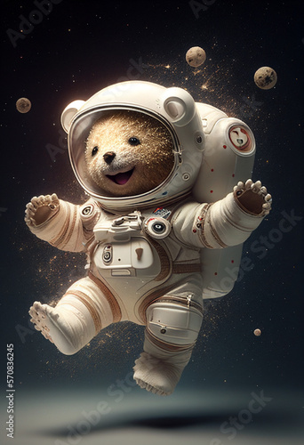 astronaut teddy bear