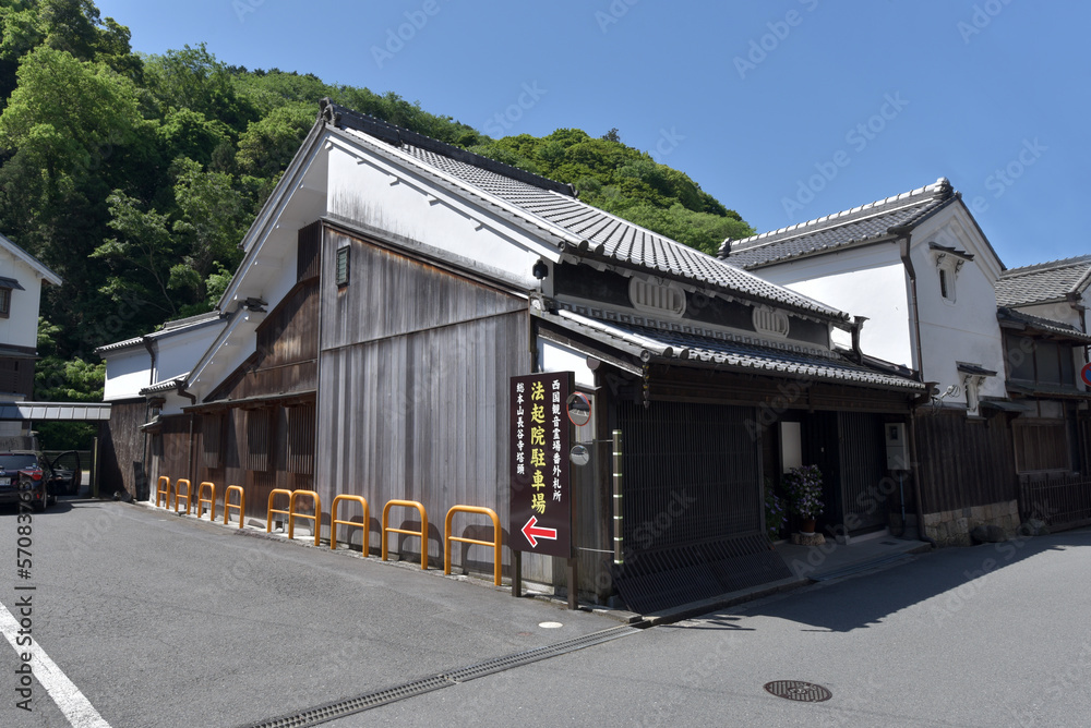 長谷寺 門前町の民家 奈良県桜井市初瀬 長谷寺 門前町の民家 奈良県桜井市初瀬