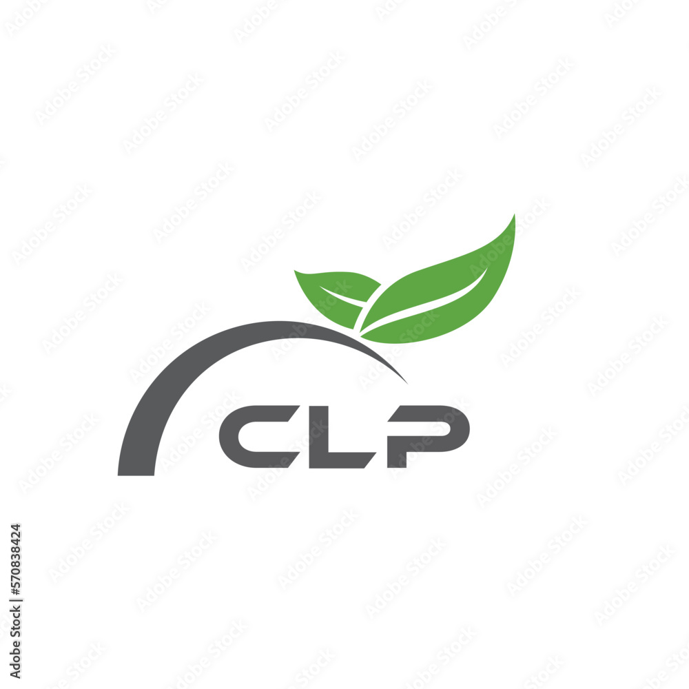CLP letter nature logo design on white background. CLP creative initials letter leaf logo concept. CLP letter design. CLP letter nature logo design on white background. CLP creative initials letter leaf logo concept. CLP letter design.