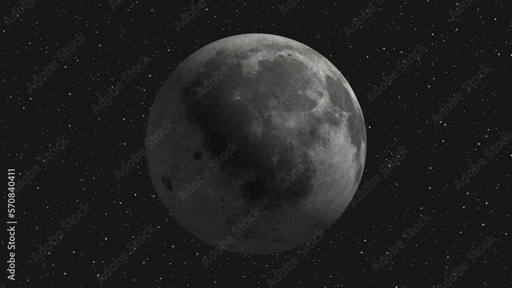 Spinning planet , moon planet rotavating . 3d spinning Eris planet Spinning planet , moon planet rotavating . 3d spinning Eris planet