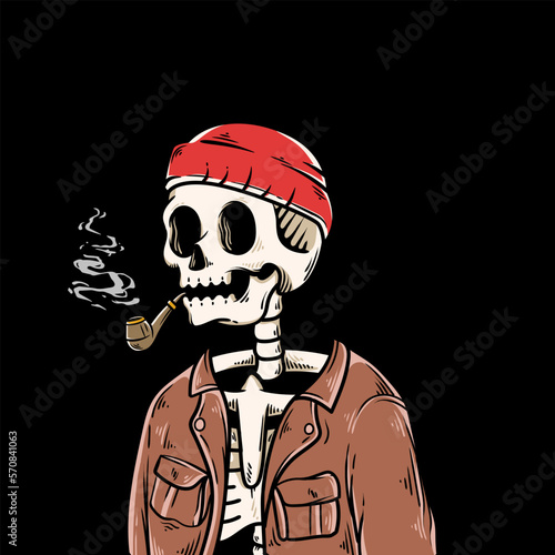 hand drawn skeleton character collection for nft or future games