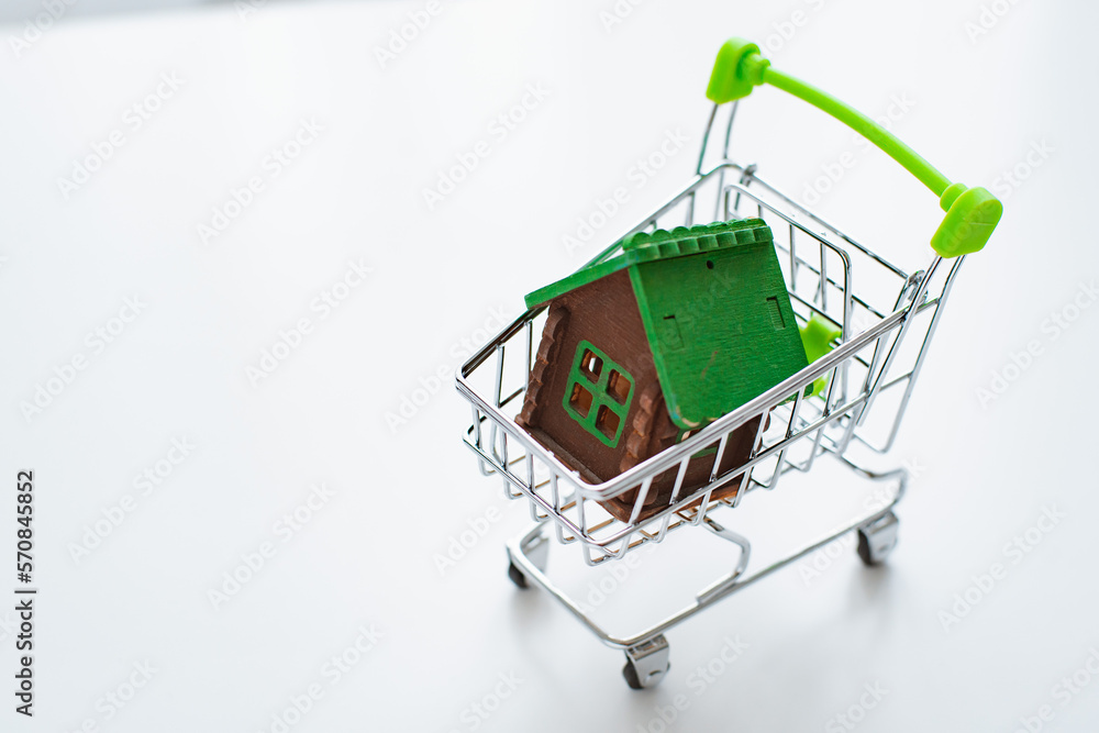 Mortgage concept. Shopping for a home