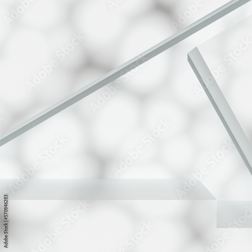 Geomatric Abstrack Podium product display colorful Realistic 3d illustration