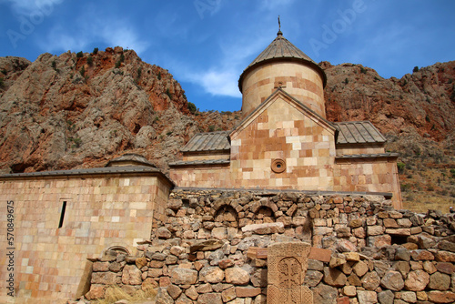 Noravank Monastery in the Amaghu Gorge  one of the main tourist attractions of Armenia