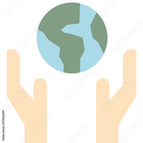 hold flat icon
