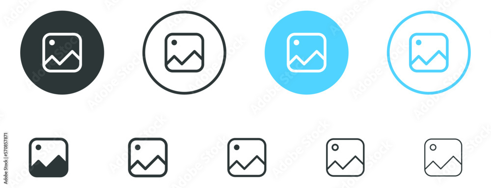 gallery icon album photo icon. image picture logo signs, photos frame icon button. vector thin, line, outline icons for web and mobile apps gallery icon album photo icon. image picture logo signs, photos frame icon button. vector thin, line, outline icons for web and mobile apps