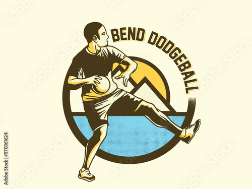 Dodgeball Sport Graphic