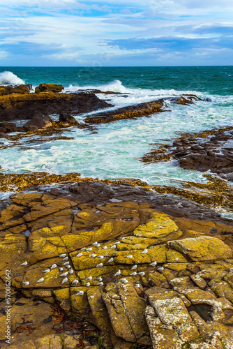 Powerful ocean surf photo