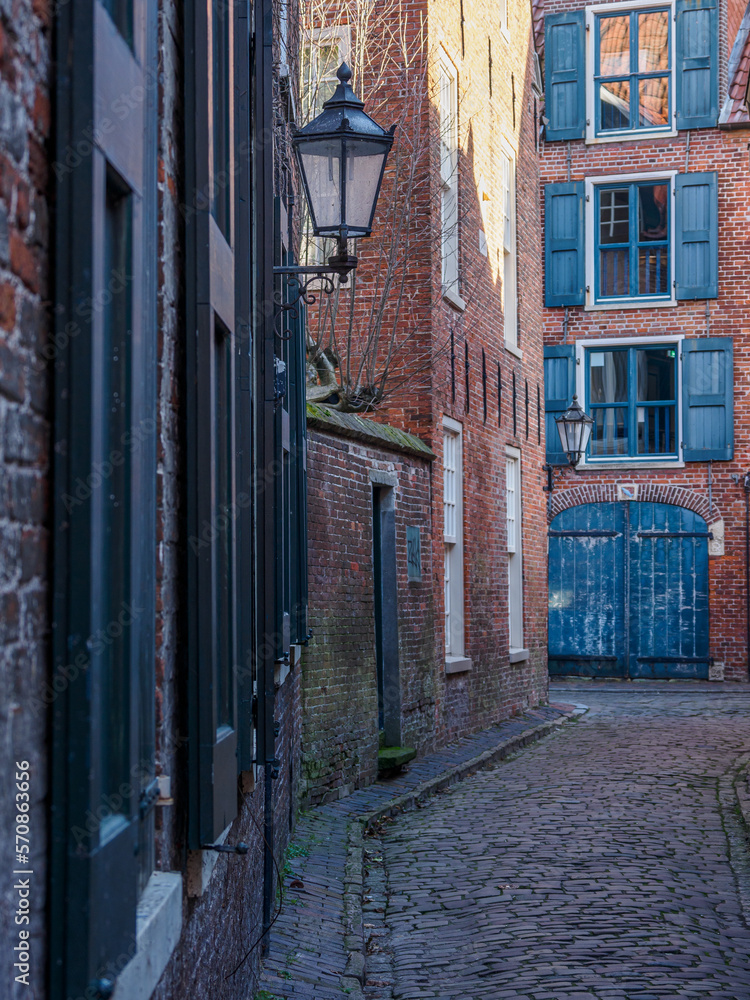 Fototapeta premium Die Stadt Leer in Ostfriesland