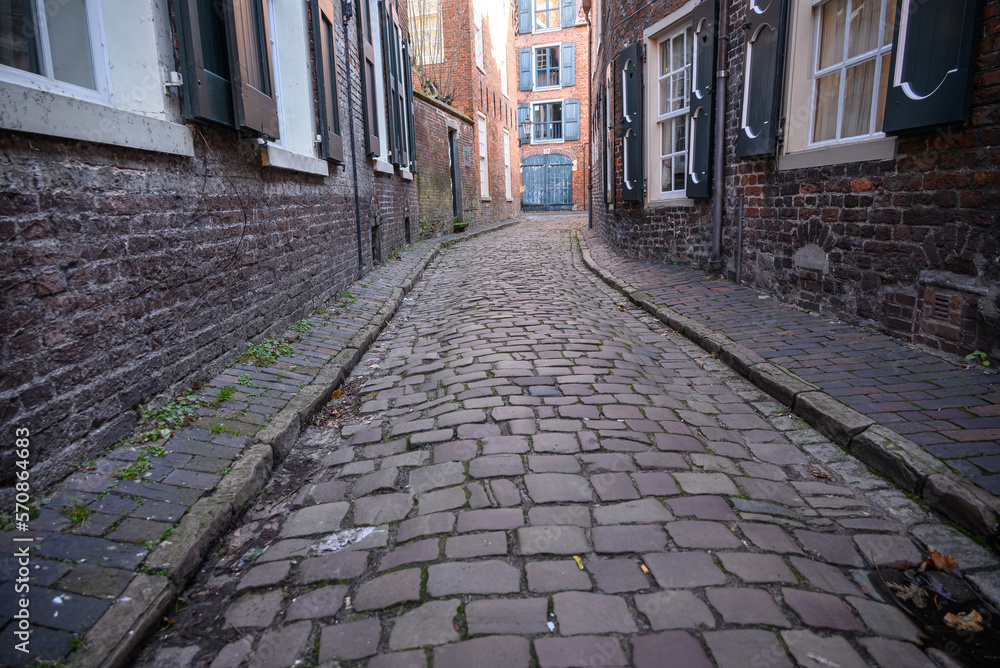 Fototapeta premium Die Stadt Leer in Ostfriesland