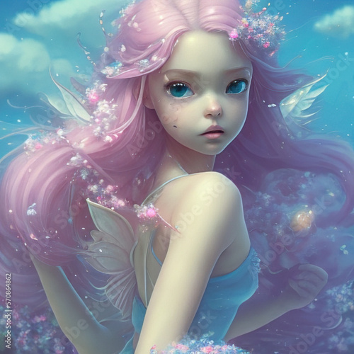 woman in the water