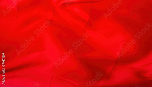 Fotografie Background of a red waving velvety cloth