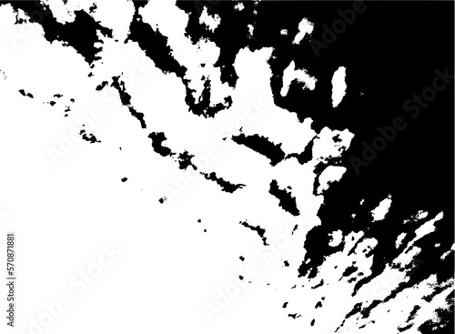 Black and white abstract vector grunge background with texture of clouds on the sky. UHD 4K wallpapers. For screen, desktop, website design, overlay, stencil, banner, stylization and polygraph