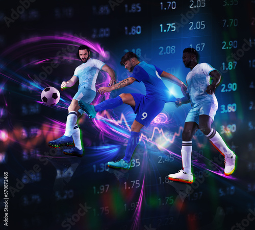 Betting odds on football matches and footballer on line © alphaspirit