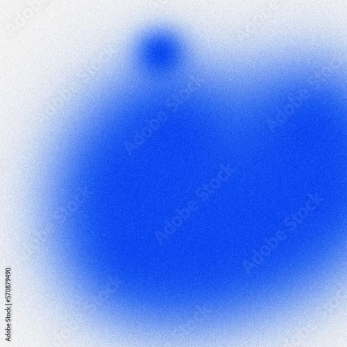 Wallpaper Mural Blue white abstract blurred grainy gradient background texture. Colorful digital grain soft noise effect pattern. Torontodigital.ca