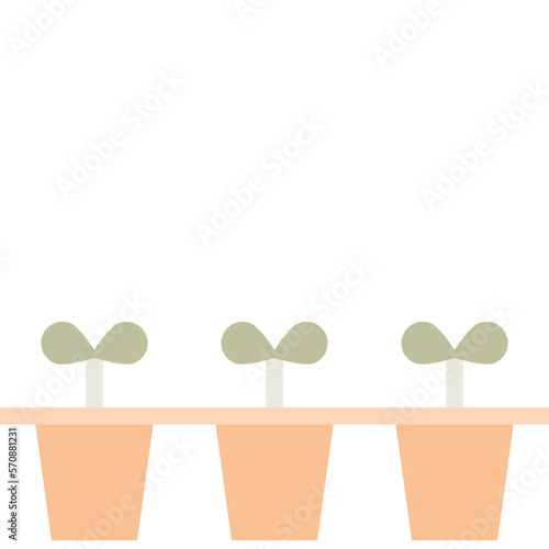 seeding flat icon