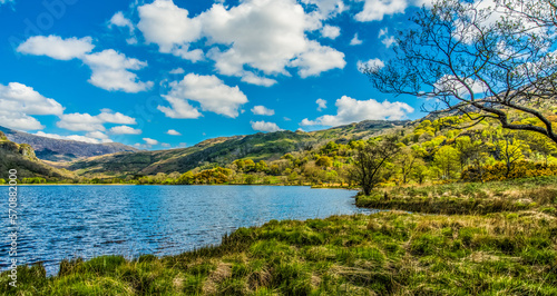 Llyn Gwynant, Snodonia National Park, Wales, UK