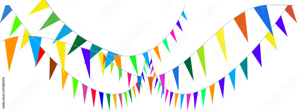 Obraz premium Bunting Flags Y_2110001