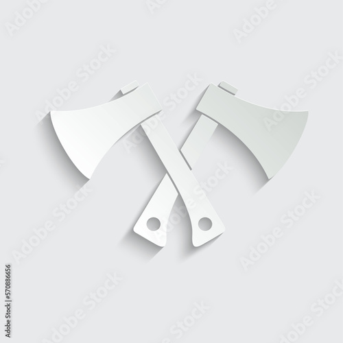 axe icon vector tool sign