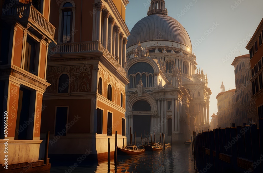 Morning of Venice