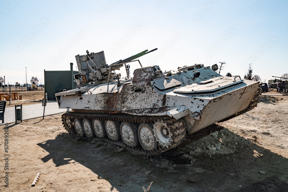 Military Trophy Park in Baku city, Azerbaijan Military Trophy Park in Baku city, Azerbaijan
