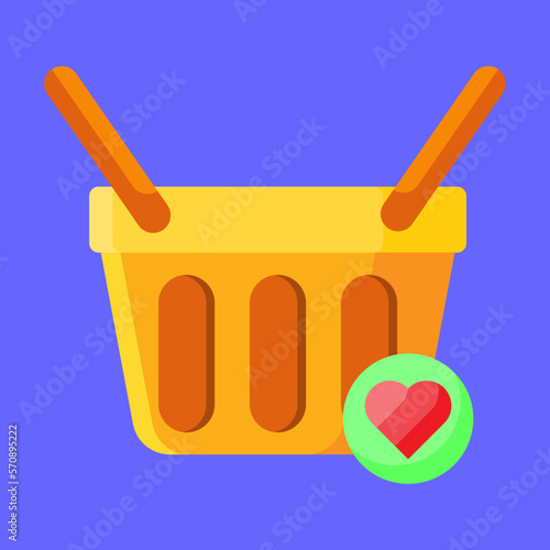 Add to favorites icon. Subtable to place on shopping, ecommerce, etc.