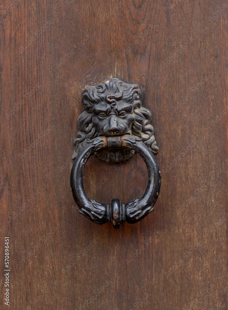 Historic door knocker Historic door knocker
