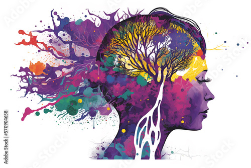 colorful illustrations that represent the journey of people with epilepsy