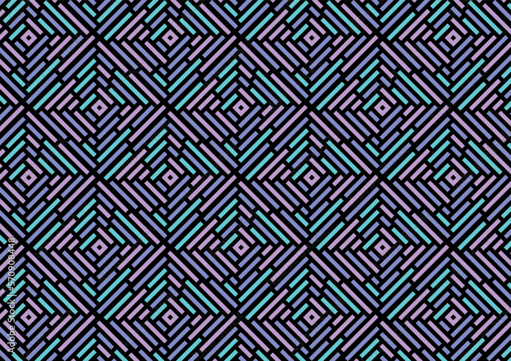 Abstract modern purple and blue brick pattern background Abstract modern purple and blue brick pattern background