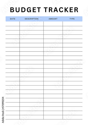 Budget Tracker 