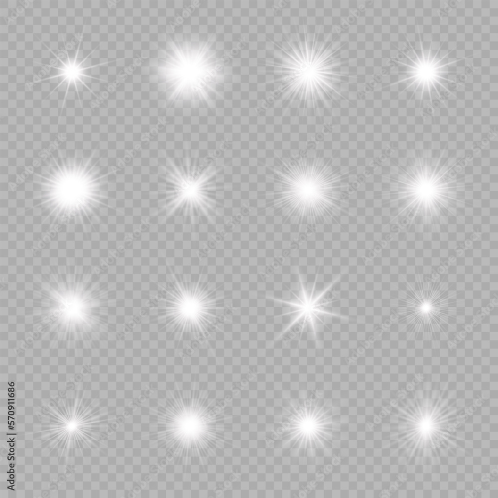 Light effect of lens flares Light effect of lens flares
