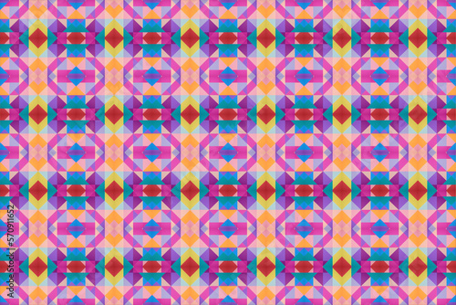 Serene Symmetry  A Calm and Cohesive Pattern Design