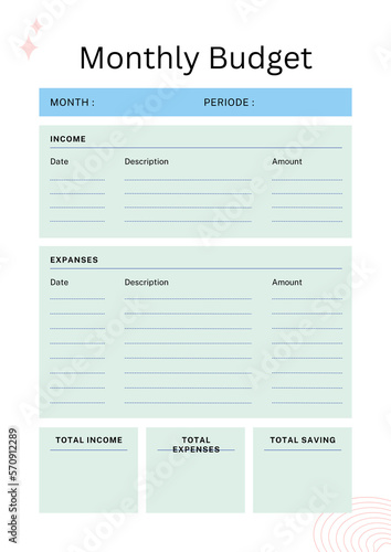 Monthly Budget 