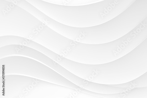 White and grey curves wave lines background texture, web design , banner , business concept.