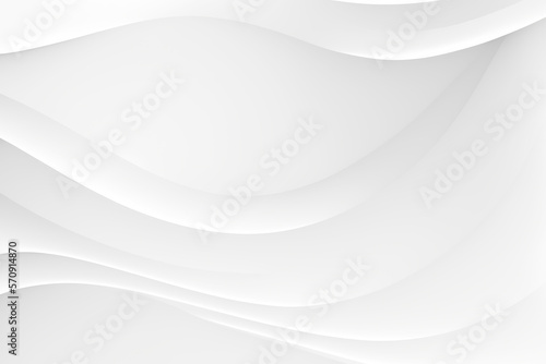 White and grey curves wave lines background texture, web design , banner , business concept.