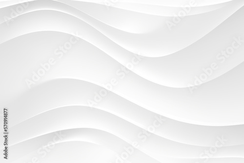 White and grey curves wave lines background texture, web design , banner , business concept.