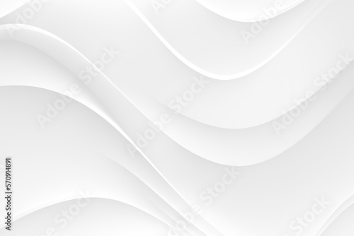 White and grey curves wave lines background texture  web design   banner   business concept.