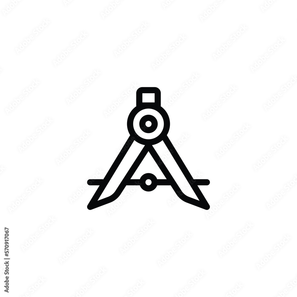 circle term icon. outline icon circle term icon. outline icon