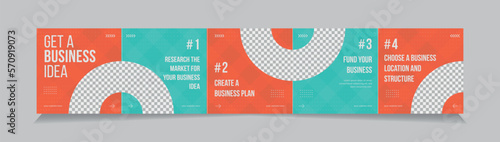 Instagram Carousel Template
Set of editable social media instagram carousel post