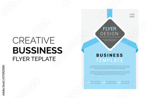 Creative Cooperate business flyer design. Vector flyer design template square size flyer design. Design with very nice gradient color. Professional, eye-catching & elegant flyer design.