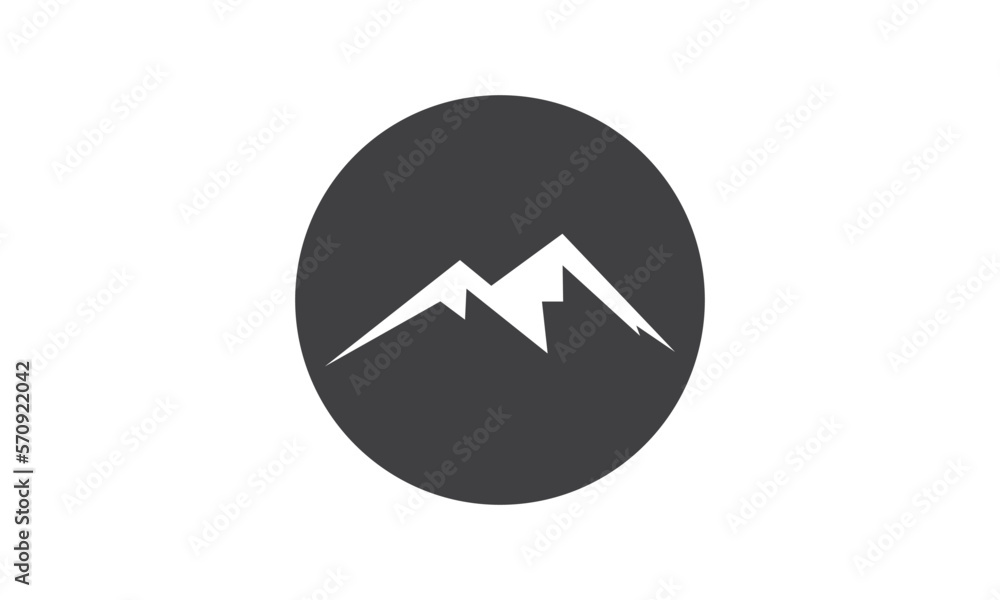 Mountain Logo Design Template Inspiration, Vector Illustration. Mountain Logo Design Template Inspiration, Vector Illustration.