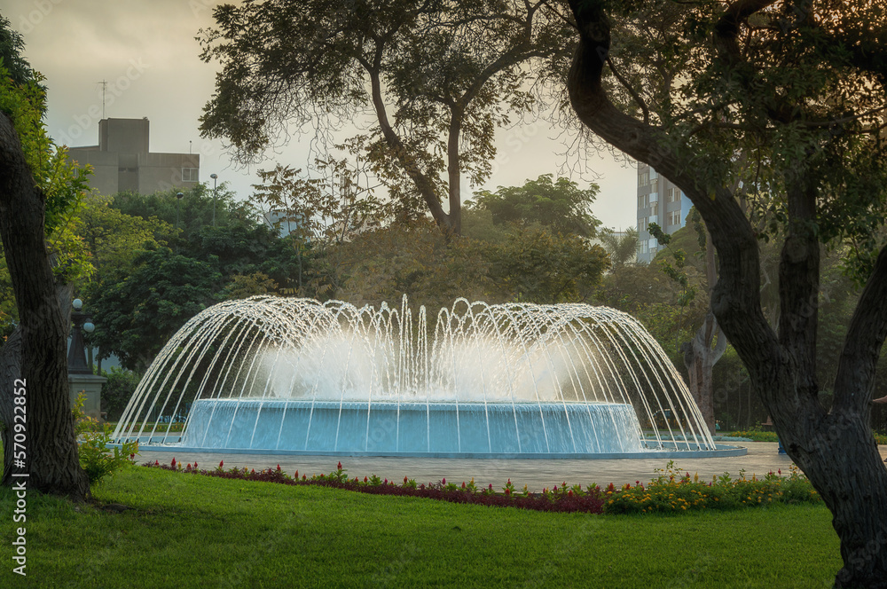 parque de las aguas en Lima